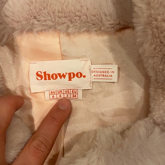 Cropped jacket in Pink - Picture 3 of 4